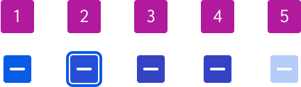 The indeterminate checkbox includes enabled, focus, hover, active, disabled, and pending states.