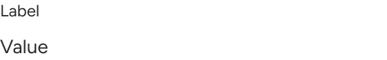 An input is displayed with a label and sample value text. The input field has no visible border.