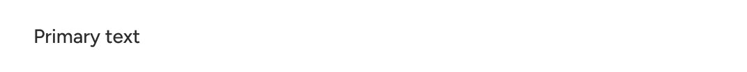 A list item includes a sample line of text within its container.