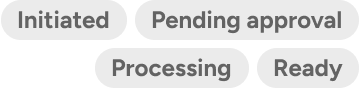 A series of tags wrapping to two rows aligned along the right side.